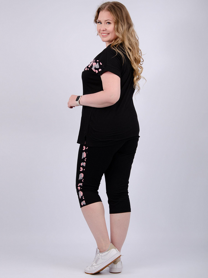 Домашний костюм ДК-370-черный