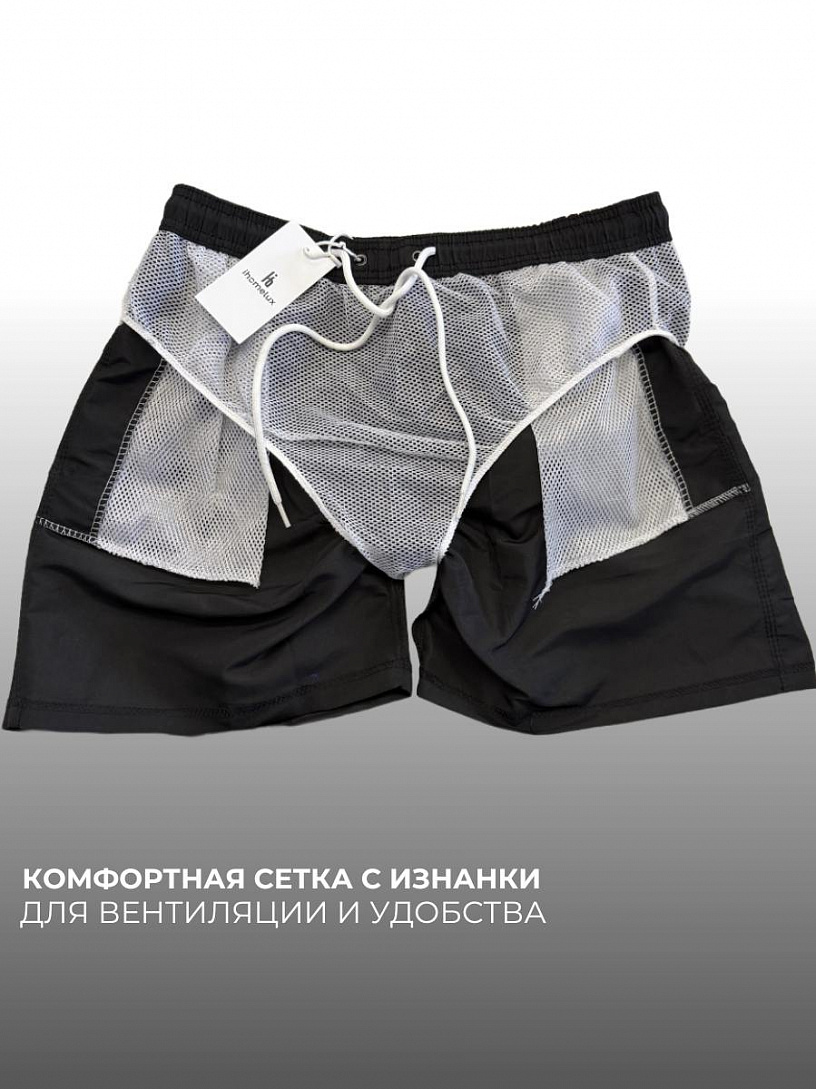 Шорты плавательные_М53/черный